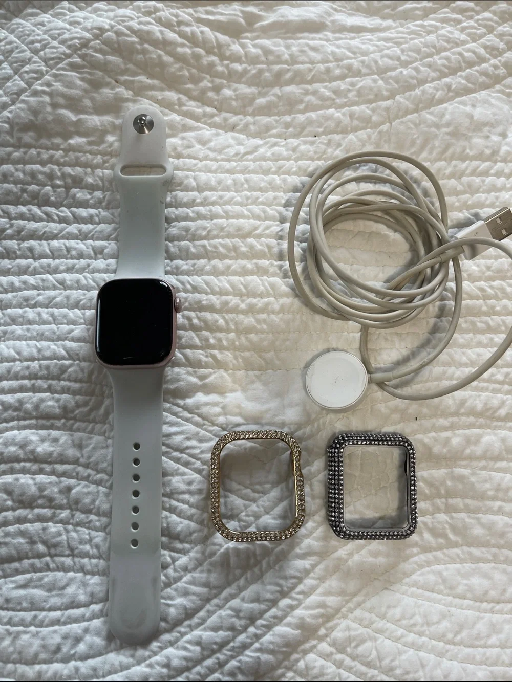 Apple watch 42mm Gps/Cellular rosegold new battery is at 100%